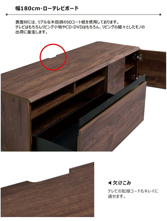 楽天市場】テレビボード 180 ロータイプ ヴィンテージ ビンテージ 