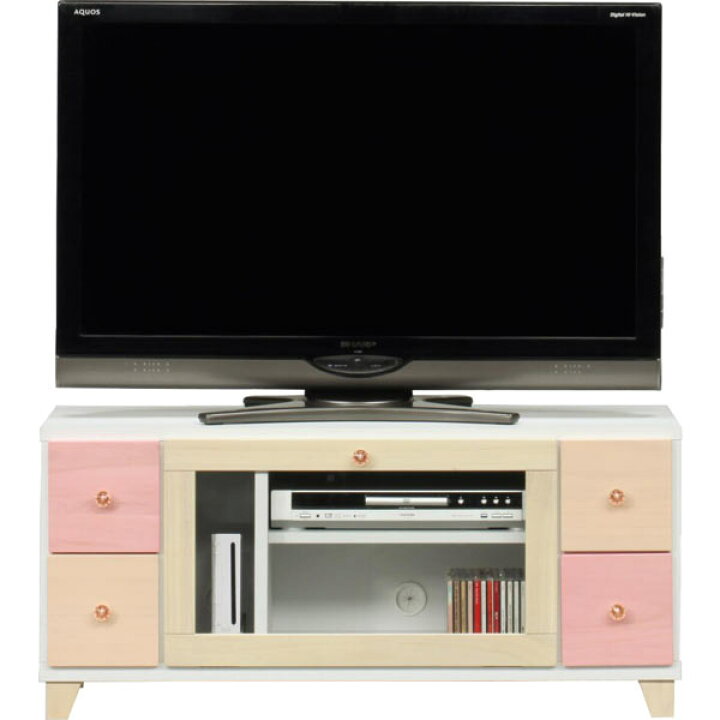 楽天市場】日本製 テレビ台 テレビボード ローボード 幅100cm 脚付き 