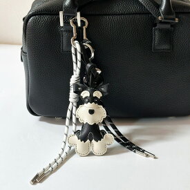 バッグチャーム 犬 キーホルダー チャーム レザー ストラップ アニマルモチーフ パラコード 革 レディース キーチャーム プレゼント 犬 ダックスフンド ミニチュアシュナウザー 人気 かわいい 紐 大人 おしゃれ 推し活 黒 キャラクター 韓国