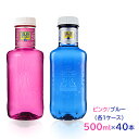 ソランデカブラス　500ml PET×40本 (ピンクボトル・ブルーボトル 各1箱20本入り)【送料無料/北海道・沖縄・離島への配送不可】ソラン・デ・カブラス/王族も求めた名水/SOLAN DE CABRAS/ペットボトル/スペイン/あす楽/ナチュラルミネラルウォーター