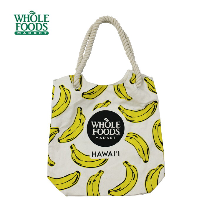 楽天市場】ハワイ直輸入☆WHOLEFOODSMARKET【ホールフーズ エコバック 