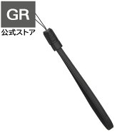 RICOH ハンドストラップ GS-2 ブラック 【 高級感のある本革製 / 「GR」の型押しロゴ入り / 対応機種：GR…