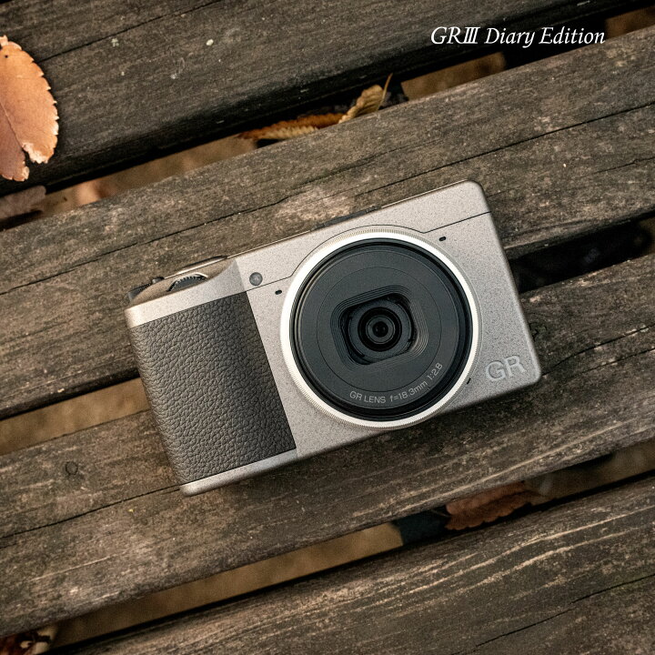楽天市場】【GR公式ストア】RICOH GR III Diary Edition メタリック 