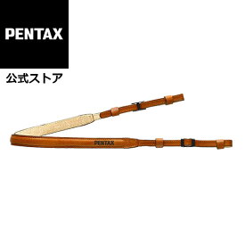 PENTAX レザーストラップキャメル【安心のメーカー直販】