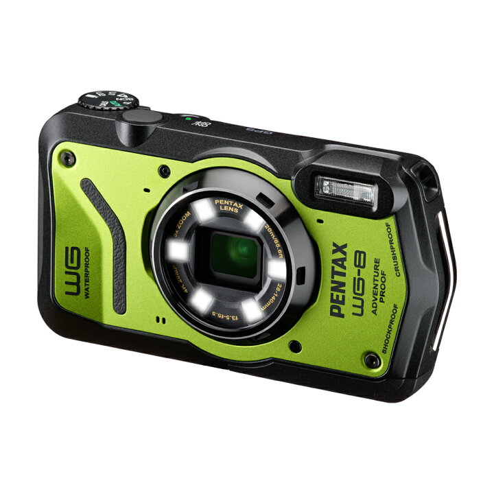 楽天市場】【公式店】PENTAX WG-8 グリーン（直販限定カラー 