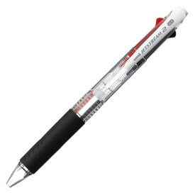 【三菱鉛筆】ジェットストリーム 2色ボールペン0.7（黒・赤) 透明 （1本)　[SXE230007.T]　【8点までネコポス対応可能】