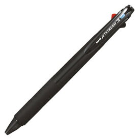 【三菱鉛筆】ジェットストリーム 3色ボールペン0.5（黒・赤・青) 透明ブラック （1本)　[SXE340005T.24]　【8点までネコポス対応可能】