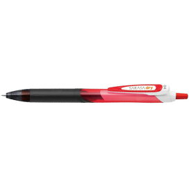 【ゼブラ】サラサドライ　ボールペン　0.4mm　（軸色：赤/インク色：赤)　[JJS31-R] 【10個までネコポス対応可能】