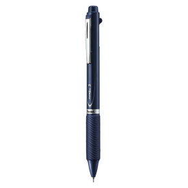 【ぺんてる】エナージェル3色ボールペン0.5mm（黒・赤・青)ダークブルー　[BLC35C] 【5個までネコポス対応可能】
