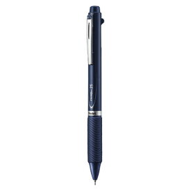 【ぺんてる】エナージェル多機能ペン　2色ボールペン0.5（黒・赤)＋シャープ0.5　ダークブル　[BLW355C] 【5個までネコポス対応可能】
