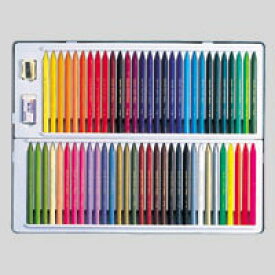 【サクラクレパス】クーピーペンシル 缶入　（60色)　[FY60]