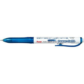 【ぺんてる】ノック式修正ボールペン　パワコレ　ブルー　（1本)　[XZL15-WC]　【5までネコポス対応可能】