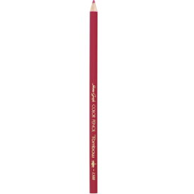 【トンボ鉛筆】色鉛筆　1500　単色　べにいろ　（12本)　[1500-24]　【2個までネコポス対応可能】