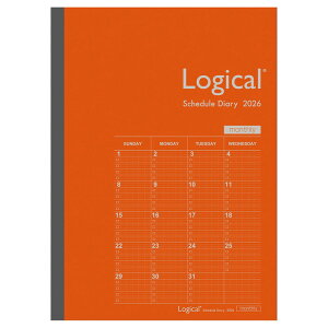 �y�i�J�o���V�z2026�N�蒠�@���W�J���_�C�A���[2026���ԃm�[�g�^�C�vB�^B5�^�I�����W�@[NS-B502-26BO]�@�y6���܂ŒǐՉ\���[���֑Ή��\�z