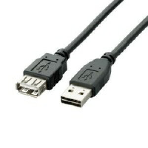 ��ELECOM(�G���R��)�◼�ʑ}��USB�����P�[�u��[A-A] �i5.0m�j U2C-DE50BK