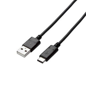 ��ELECOM(�G���R��)��USB2.0�P�[�u���i�F�ؕi�AA-C�j U2C-AC20NBK