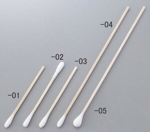 綿棒 30A1508綿径φ8.0×全長150mm(450本入り)