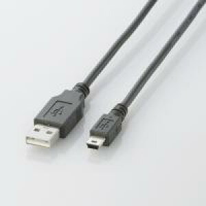��ELECOM(�G���R��)��y2�܂ŒǐՉ\���[���֑Ή��\�zUSB2.0�P�[�u��(mini-B�^�C�v)0.5m