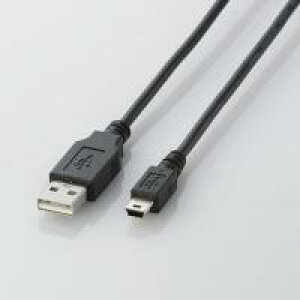 ��ELECOM(�G���R��)��y1�܂ŒǐՉ\���[���֑Ή��\�zUSB2.0�P�[�u��(mini-B�^�C�v)1.5m
