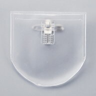 ≪日本緑十字社≫刺繍ワッペン専用透明カバー　TWP-01　75×75mm　透明PVC【20枚まで追跡可能メール便対…