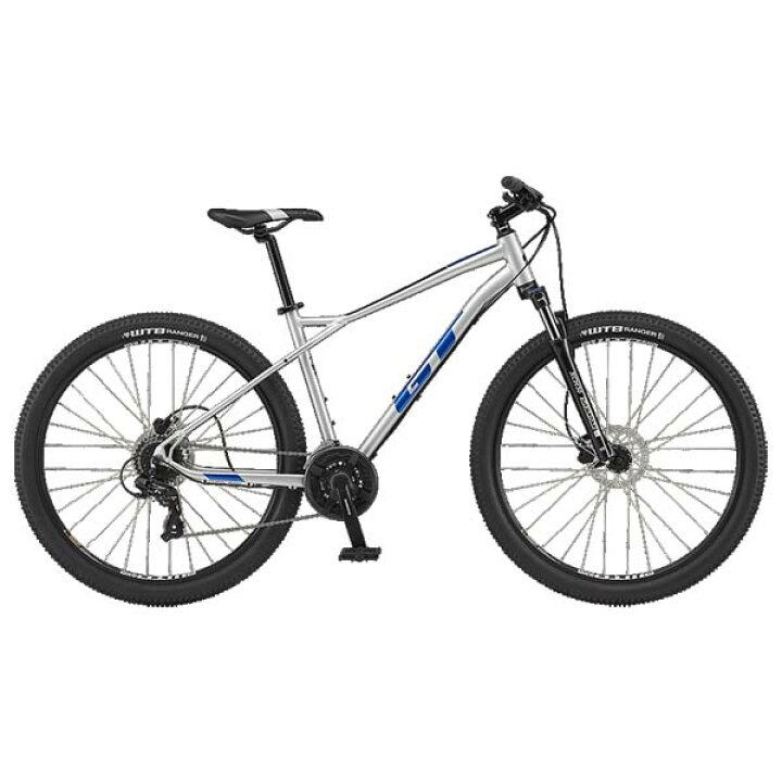 GT.AGGRESSOR[アグレッサ]27.5 MTB Fサス/アルミ/21speed/ホワイト