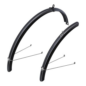 AKI WORLD (AL[h) FULL FENDER 20 U-STAY BLACK FD-SW-051 tF_[