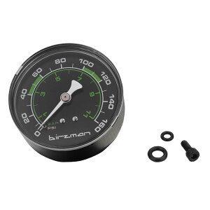 Birzman バーズマン GUAGE 160PSI (3.5インチ大型ゲージタイプ)交換用エアゲージ