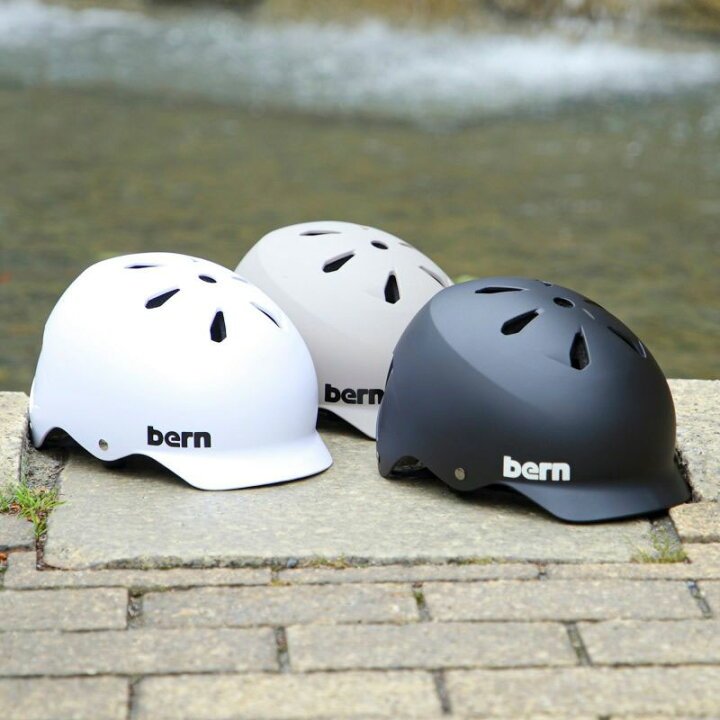 楽天市場】bern バーン WATTS ワッツ ヘルメット BEBM25 Matte Muted 