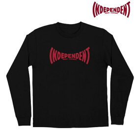 【Independent Truck Co.】 SPAN L/S REGULAR T-SHIRT(BLACK)　スケートボード　アパレル　正規品　即納可能