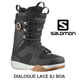 【SALOMON】ブーツ　DIALOGUE LACE SJ BOA (BLACK) 正規品　即納可能
