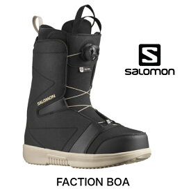スノーボード　ブーツ【SALOMON】　FACTION BOA (BLACK) 正規品　即納可能