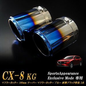 �ySports Appiaranse Exclusive Mode ��p�zCX-8 KG �e�[�p�[ �}�t���[�J�b�^�[ 100mm �u���[ �ϔM�u���b�N�h�� 2�{ �}�c�_ MAZDA �mB08B�n