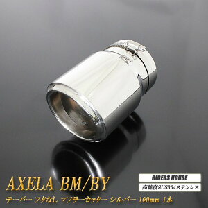 ANZ BM/BYn e[p[ t^Ȃ }t[Jb^[ 100mm Vo[ 1{ }c_  XbVJbg xSUS304XeX MAZDA AXELA mB06Sn