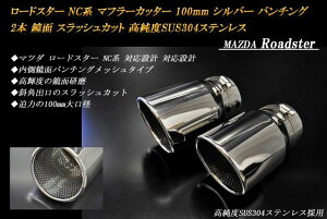 y10%OFFz[hX^[ NCn }t[Jb^[ 100mm Vo[ p`ObV 2{ }c_  XbVJbg xSUS304XeX MAZDA Roadster mB09SnyNłg10%OFFN[|z