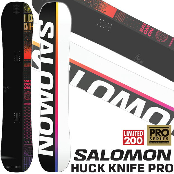 23-24 SALOMON / サロモン HUCK KNIFE PRO ハックナイフプロ メンズ スノーボード パーク カービング 板 2024 型落ち