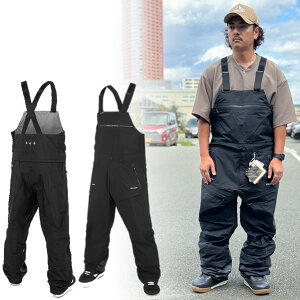 23-24 VOLCOM/ボルコム 3L GORE-TEX BIB overhauler メンズ レディース 防水ゴアテックスビブパンツ スノーボードウェア スノーウェアー 2024 型落ち
