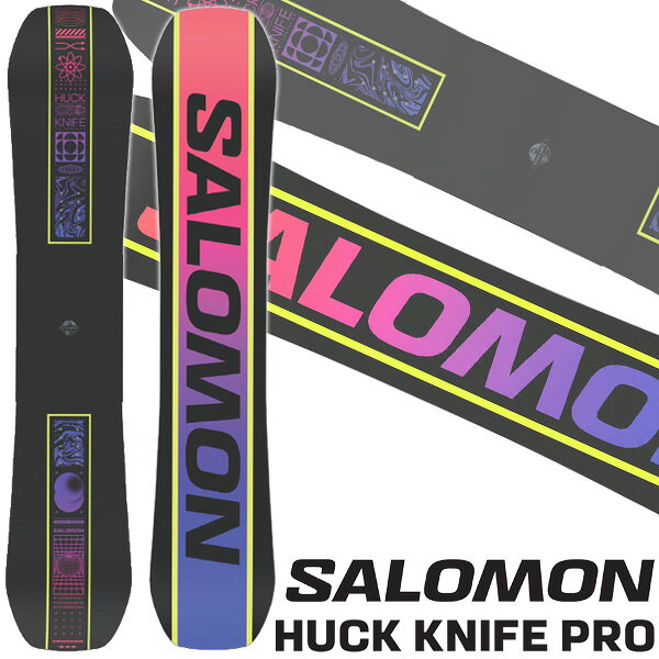 24-25 SALOMON / サロモン HUCK KNIFE PRO ハックナイフプロ メンズ パーク カービング スノーボード 板 2025 型落ち