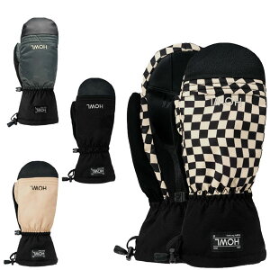 24-25 HOWL/ハウル TEAM mitt ミトングローブ 手袋 メンズ レディース スノーボード スキー 2025 型落ち