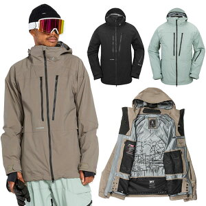 24-25 VOLCOM/{R GUCH STRETCH GORE-TEX jacket p Y fB[X hWPbg SAebNXXm[{[hEFA Xm[EFA[ 2025 ^