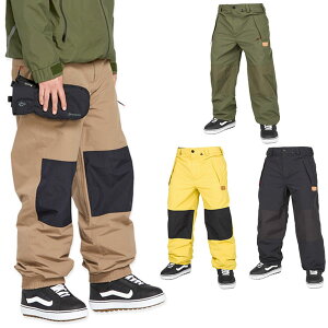 24-25 VOLCOM/ボルコム LONGO GORE-TEX pant 着用説明動画 メンズ レディース 防水パンツ ゴアテックススノーボードウェア スノーウェアー 2025 型落ち