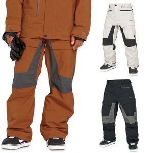 24-25 VOLCOM/ボルコム RNGE STRETCH GORE-TEX pant 着用説明動画 メンズ レディース 防水パンツ ゴアテックススノーボードウェア スノーウェアー 2025 型落ち