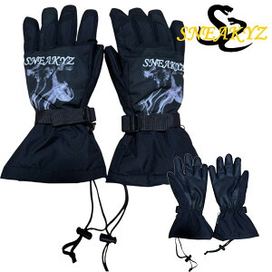 25-26 SNEAKYZ/Xl[L[Y SMOKE FIVE FINGER X[Nt@CutBK[ O[u  Y fB[X Xm[{[h XL[ 2026 [֑Ή