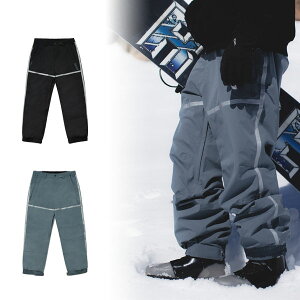 25-26 HOWL/ハウル TAPED pant 着用説明動画 メンズ レディース 防水パンツ スノーボードウェア スノーウェアー 2026 予約商品