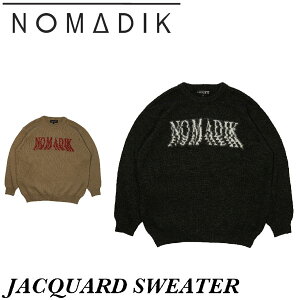 �y�|�C���gUP���z25-26 NOMADIK/�m�}�f�B�b�N JACQUARD sweater �����Y ���f�B�[�X �Z�[�^�[ �Z�J���h���C���[ �X�m�[�{�[�h�A�p���� �X�m�[�E�F�A�[ 2026 �^����