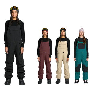 25-26 VOLCOM/{R CRESTON 3D STRETCH BIB overall fB[X hrupc Xm[{[hEFA Xm[EFA[ 2026 \񏤕i
