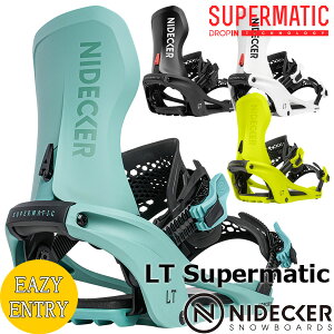 26-27 NIDECKER/�i�C�f�b�J�[ LT SUPERMATIC �G���e�B�[�X�[�p�[�}�`�b�N �����Y ���f�B�[�X �r���f�B���O �o�C���f�B���O �X�m�[�{�[�h 2027 �\�񏤕i
