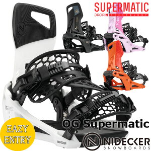 26-27 NIDECKER/�i�C�f�b�J�[ OG SUPERMATIC �I�[�W�[�X�[�p�[�}�`�b�N �����Y ���f�B�[�X �r���f�B���O �o�C���f�B���O �X�m�[�{�[�h 2027 �\�񏤕i