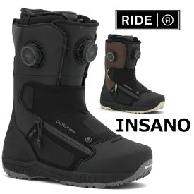 【ポイントUP期間中】26-27 RIDE/ライド INSANO インサノ メンズ レディース 熱成型対応ブーツ ダブルボア スノーボード 2027 予約商品