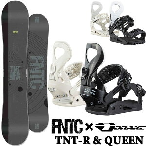 26-27 FNTC TNT-R black × DRAKE QUEEN �X�m�[�{�[�h2�_�Z�b�g �G�t�G�k�e�B�[�V�[ �h���C�N ���f�B�[�X �O���g������ ���S�� �r���f�B���O �o�C���f�B���O �� 2027 �\�񏤕i