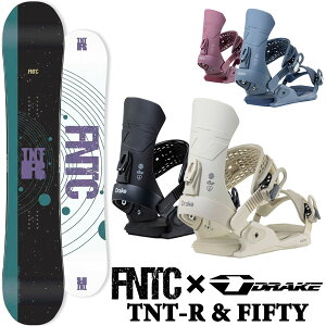 26-27 FNTC TNT-R blackpurple × DRAKE FIFTY �X�m�[�{�[�h2�_�Z�b�g �G�t�G�k�e�B�[�V�[ �h���C�N �����Y �O���g������ ���S�� �r���f�B���O �o�C���f�B���O �� 2027 �\�񏤕i